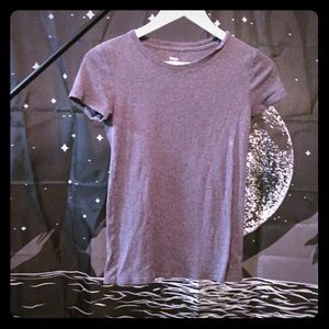 Plain Gray Crewneck Tee. Size Small/0-2.